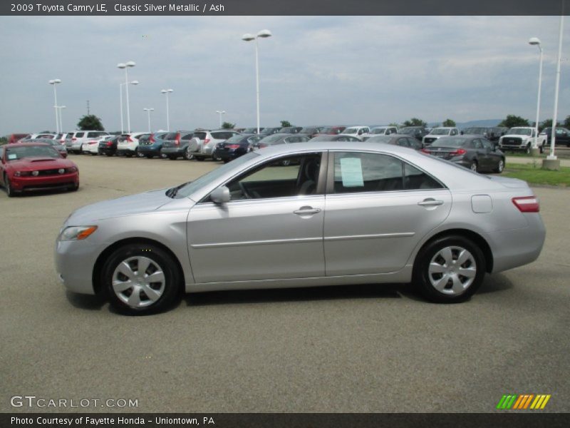 Classic Silver Metallic / Ash 2009 Toyota Camry LE