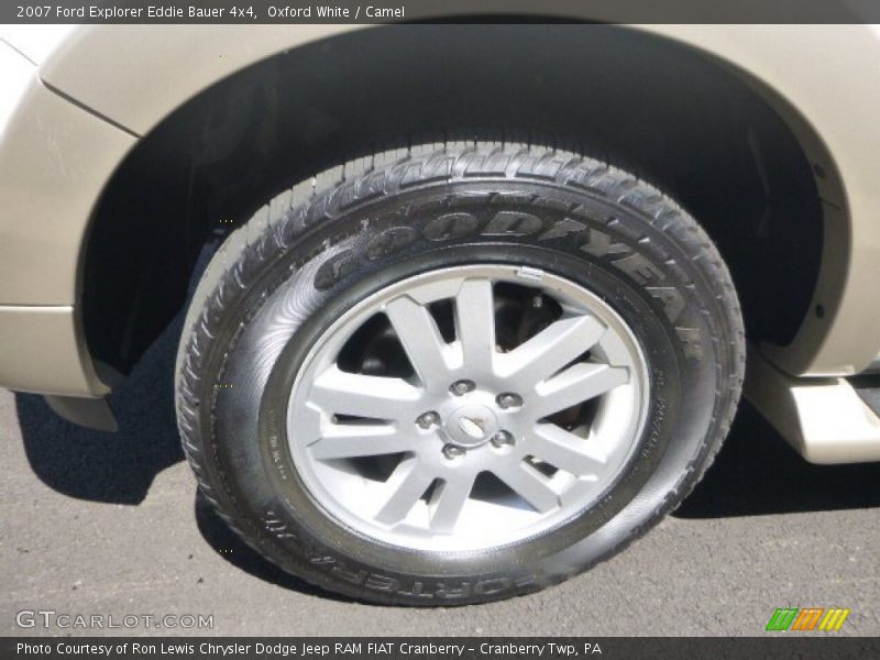Oxford White / Camel 2007 Ford Explorer Eddie Bauer 4x4