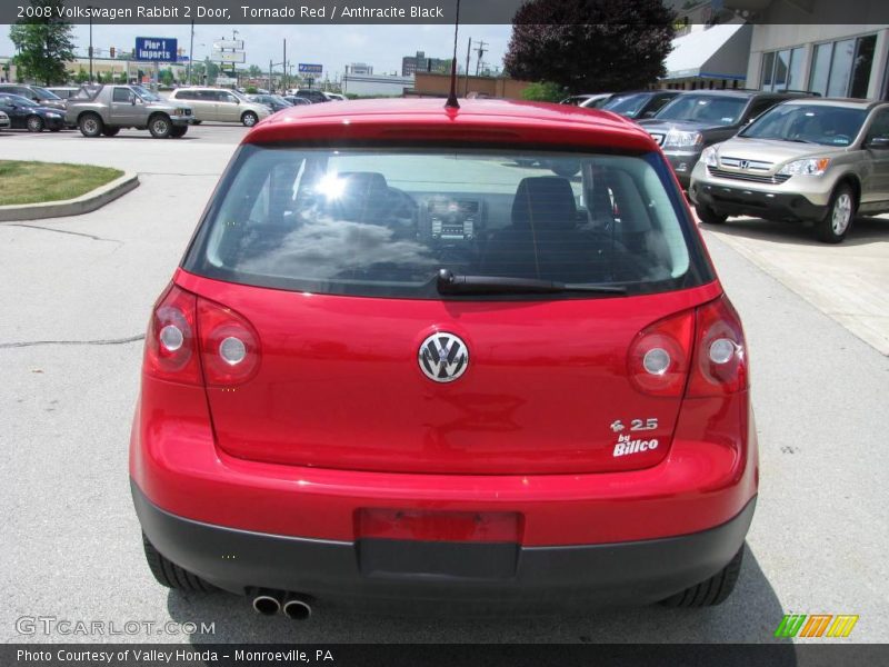 Tornado Red / Anthracite Black 2008 Volkswagen Rabbit 2 Door