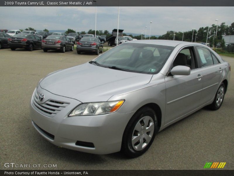 Classic Silver Metallic / Ash 2009 Toyota Camry LE