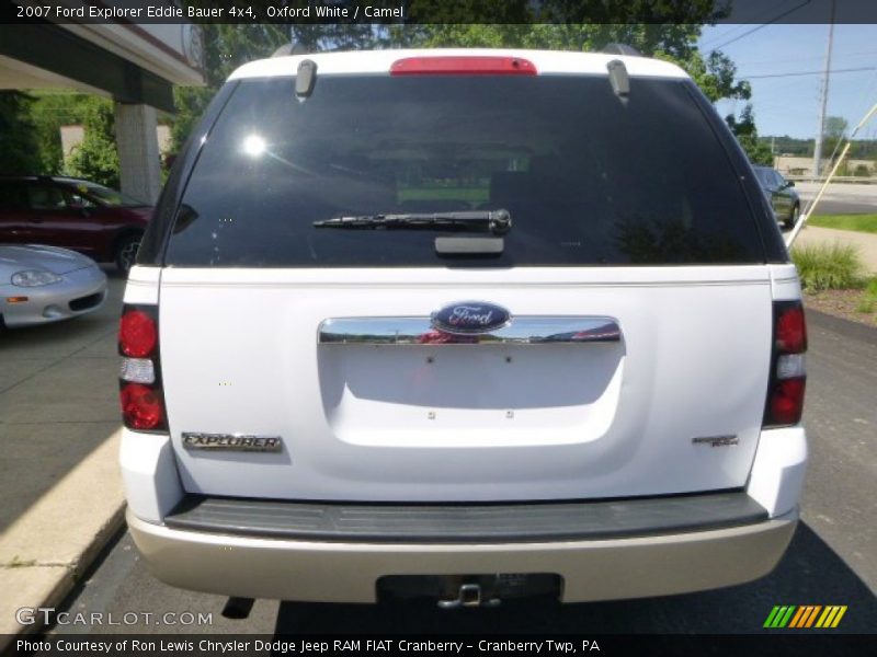 Oxford White / Camel 2007 Ford Explorer Eddie Bauer 4x4