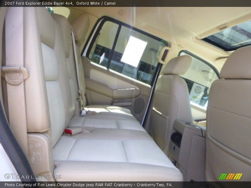 Oxford White / Camel 2007 Ford Explorer Eddie Bauer 4x4