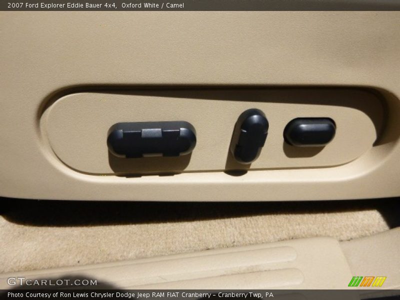 Oxford White / Camel 2007 Ford Explorer Eddie Bauer 4x4