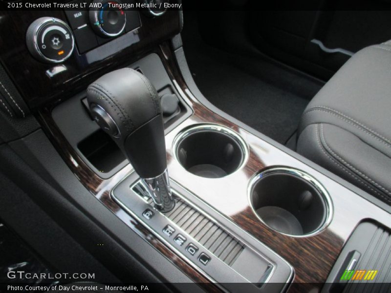 Tungsten Metallic / Ebony 2015 Chevrolet Traverse LT AWD