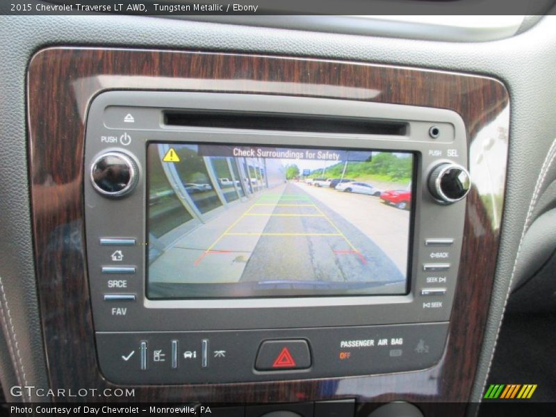 Tungsten Metallic / Ebony 2015 Chevrolet Traverse LT AWD