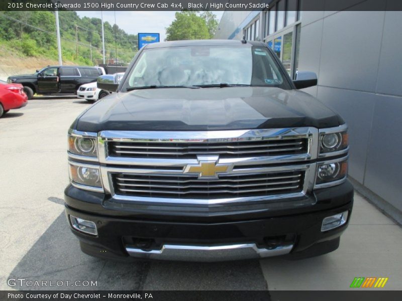 Black / High Country Saddle 2015 Chevrolet Silverado 1500 High Country Crew Cab 4x4