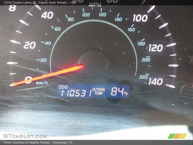Classic Silver Metallic / Ash 2009 Toyota Camry LE
