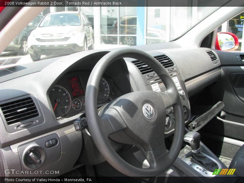 Tornado Red / Anthracite Black 2008 Volkswagen Rabbit 2 Door