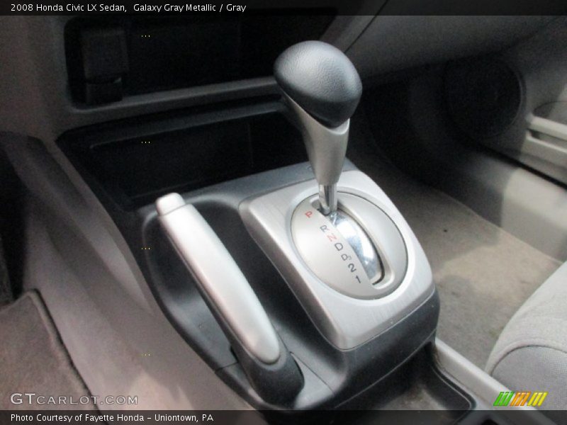 Galaxy Gray Metallic / Gray 2008 Honda Civic LX Sedan