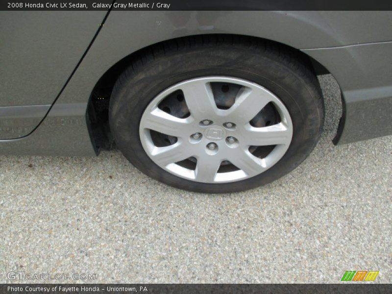 Galaxy Gray Metallic / Gray 2008 Honda Civic LX Sedan