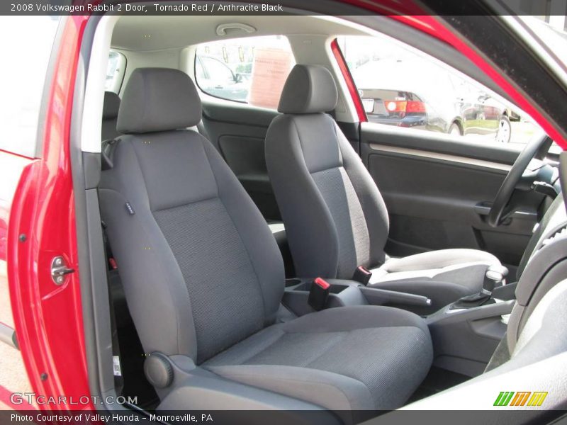 Tornado Red / Anthracite Black 2008 Volkswagen Rabbit 2 Door