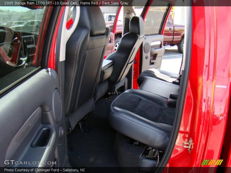 Flame Red / Dark Slate Gray 2005 Dodge Ram 1500 SRT-10 Quad Cab