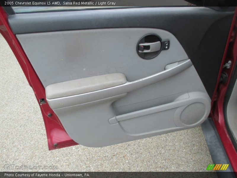 Salsa Red Metallic / Light Gray 2005 Chevrolet Equinox LS AWD