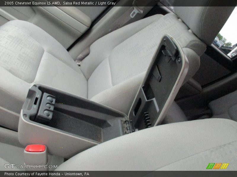 Salsa Red Metallic / Light Gray 2005 Chevrolet Equinox LS AWD