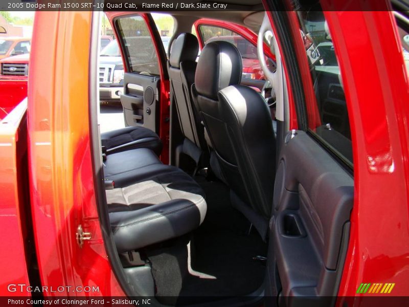 Flame Red / Dark Slate Gray 2005 Dodge Ram 1500 SRT-10 Quad Cab