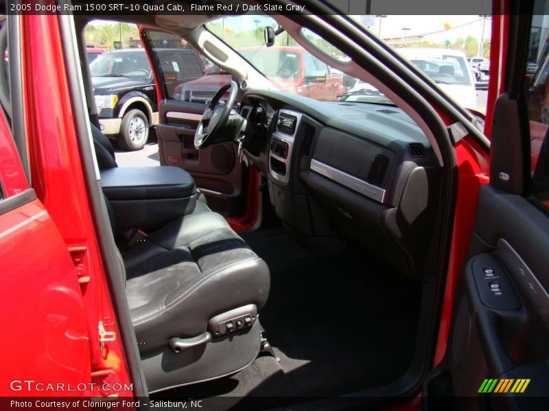 Flame Red / Dark Slate Gray 2005 Dodge Ram 1500 SRT-10 Quad Cab