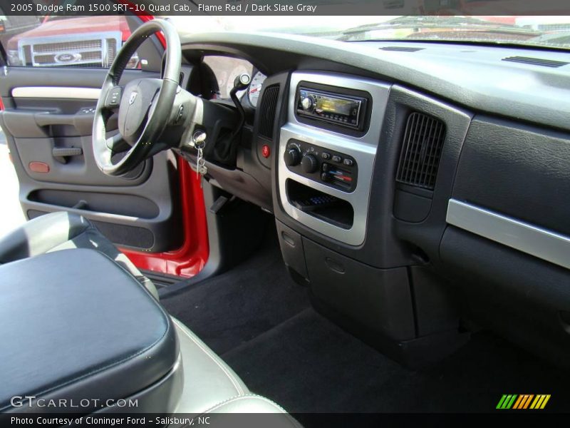 Flame Red / Dark Slate Gray 2005 Dodge Ram 1500 SRT-10 Quad Cab