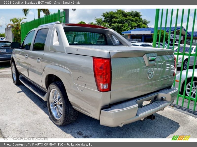 Silver Sand / Shale 2003 Cadillac Escalade EXT AWD