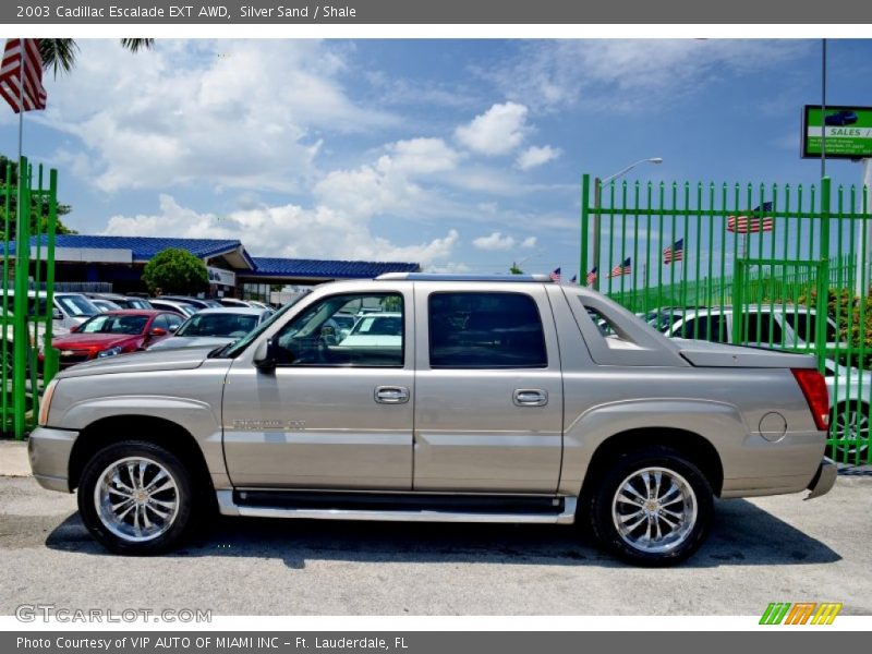 Silver Sand / Shale 2003 Cadillac Escalade EXT AWD