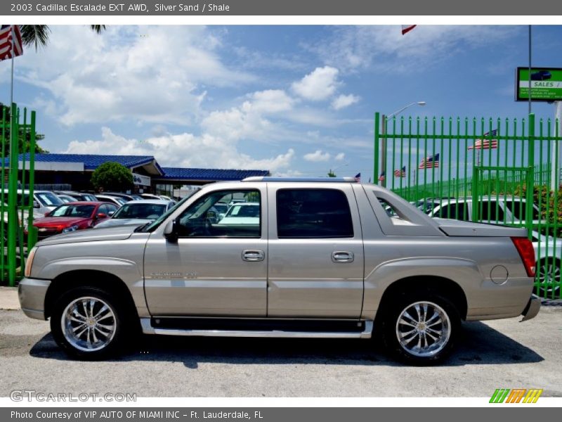 Silver Sand / Shale 2003 Cadillac Escalade EXT AWD