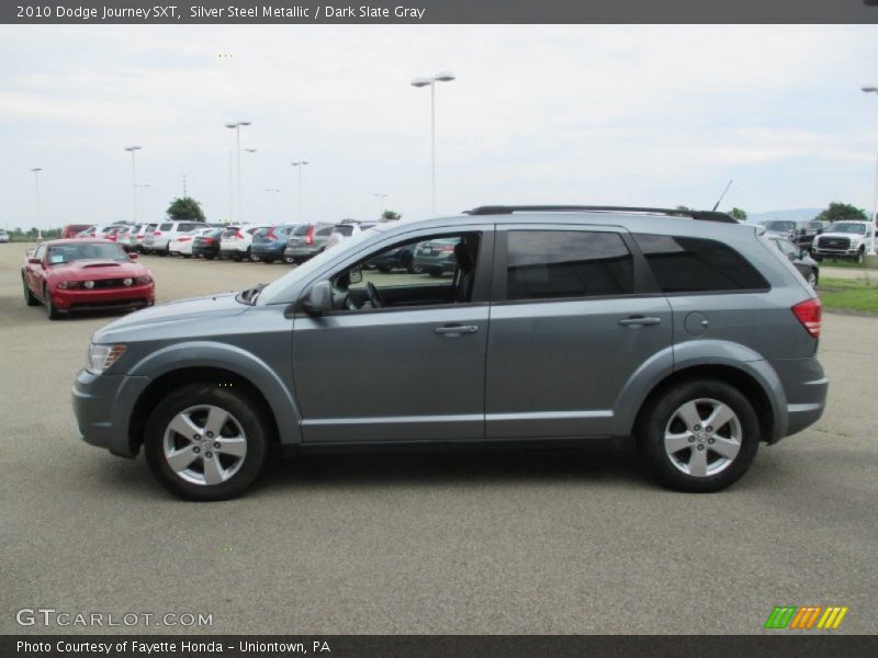 Silver Steel Metallic / Dark Slate Gray 2010 Dodge Journey SXT