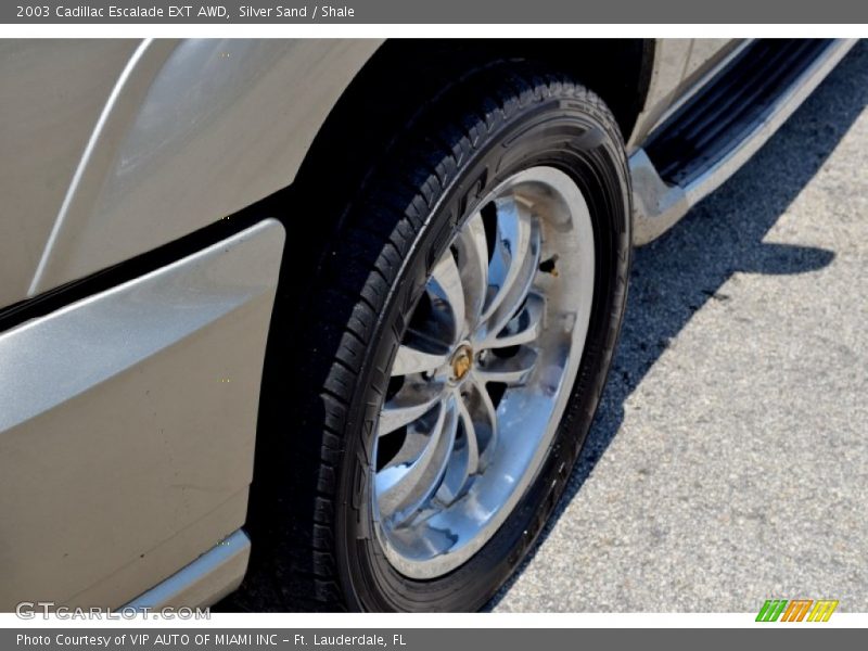 Silver Sand / Shale 2003 Cadillac Escalade EXT AWD