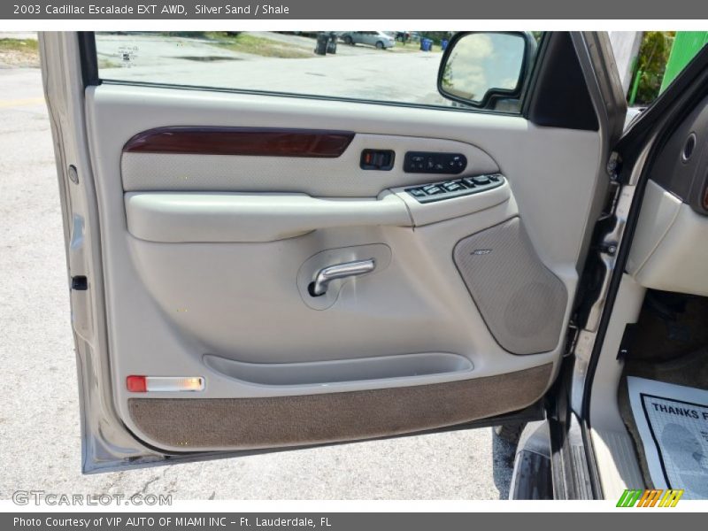 Silver Sand / Shale 2003 Cadillac Escalade EXT AWD