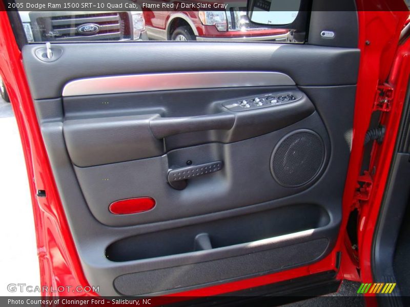 Flame Red / Dark Slate Gray 2005 Dodge Ram 1500 SRT-10 Quad Cab