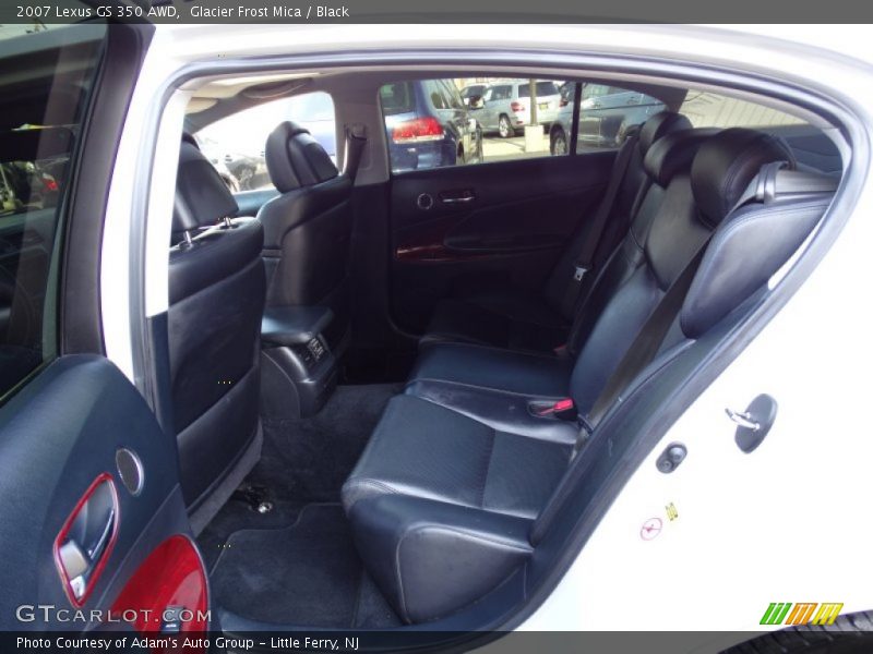Glacier Frost Mica / Black 2007 Lexus GS 350 AWD