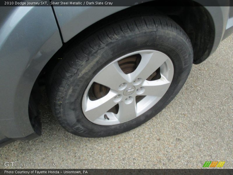 Silver Steel Metallic / Dark Slate Gray 2010 Dodge Journey SXT