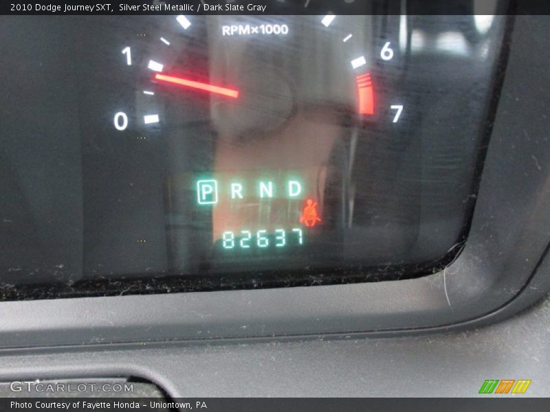 Silver Steel Metallic / Dark Slate Gray 2010 Dodge Journey SXT