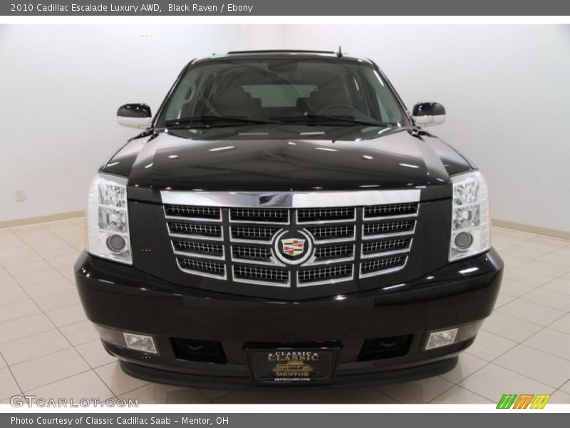 Black Raven / Ebony 2010 Cadillac Escalade Luxury AWD