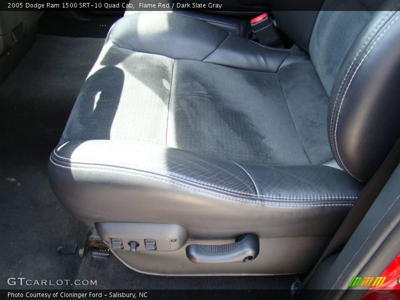 Flame Red / Dark Slate Gray 2005 Dodge Ram 1500 SRT-10 Quad Cab