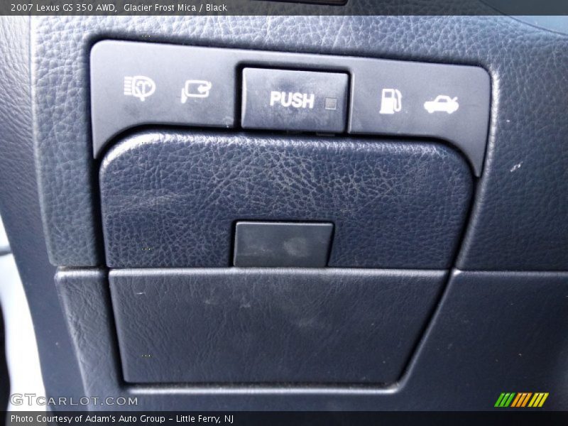 Glacier Frost Mica / Black 2007 Lexus GS 350 AWD
