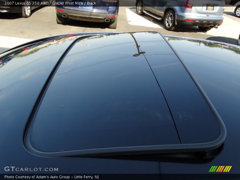 Glacier Frost Mica / Black 2007 Lexus GS 350 AWD