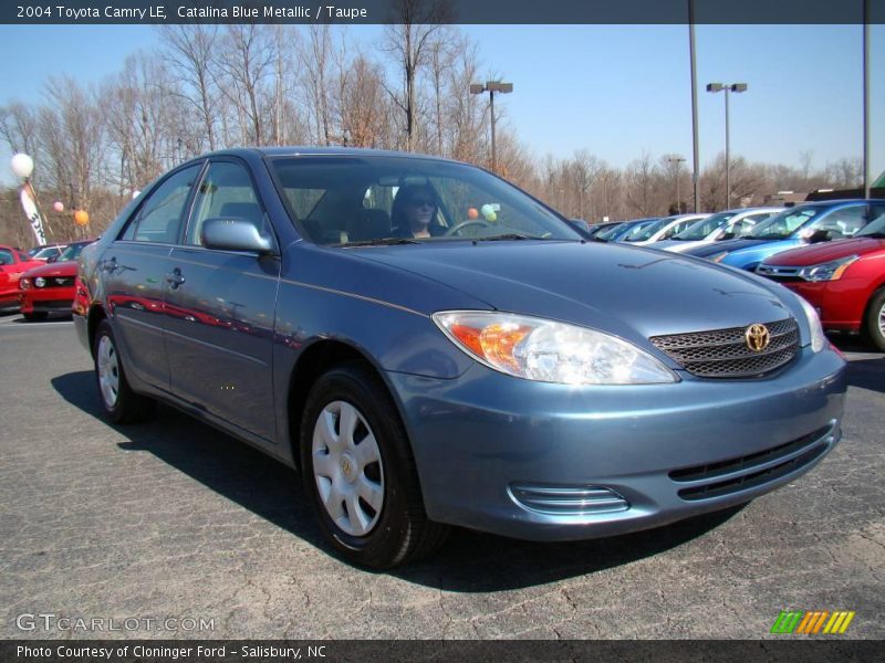 Catalina Blue Metallic / Taupe 2004 Toyota Camry LE