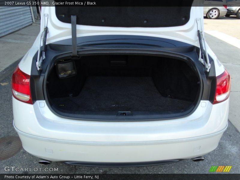 Glacier Frost Mica / Black 2007 Lexus GS 350 AWD