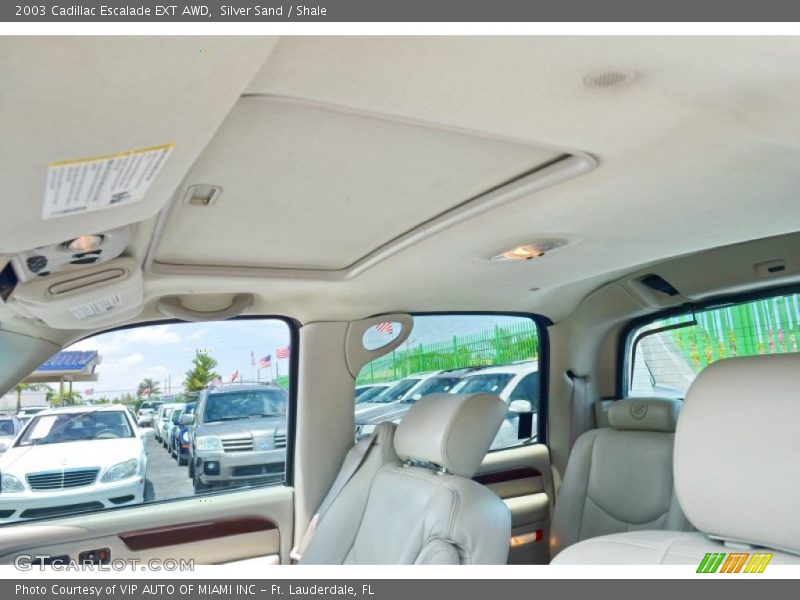 Silver Sand / Shale 2003 Cadillac Escalade EXT AWD
