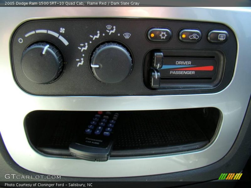 Flame Red / Dark Slate Gray 2005 Dodge Ram 1500 SRT-10 Quad Cab
