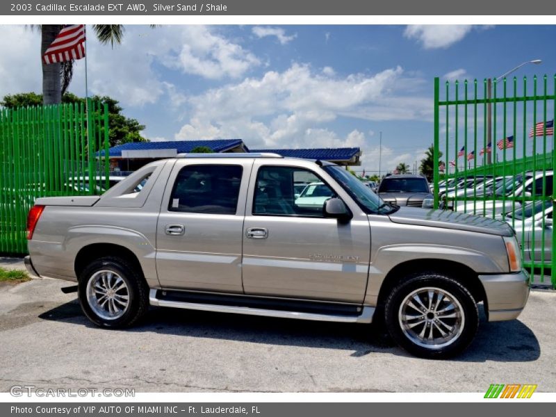 Silver Sand / Shale 2003 Cadillac Escalade EXT AWD