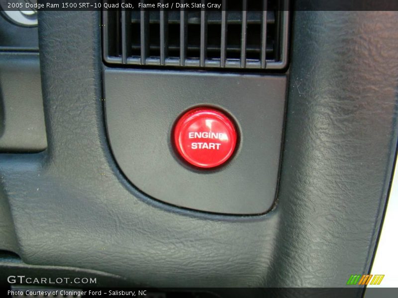 Flame Red / Dark Slate Gray 2005 Dodge Ram 1500 SRT-10 Quad Cab