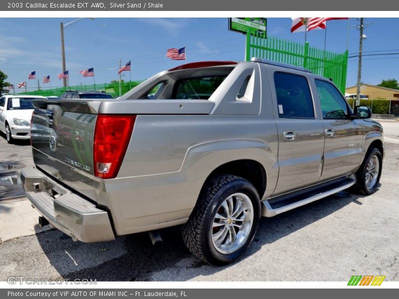 Silver Sand / Shale 2003 Cadillac Escalade EXT AWD