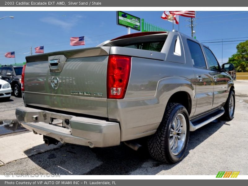 Silver Sand / Shale 2003 Cadillac Escalade EXT AWD