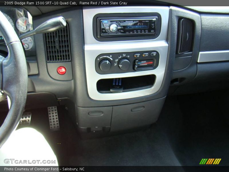 Flame Red / Dark Slate Gray 2005 Dodge Ram 1500 SRT-10 Quad Cab