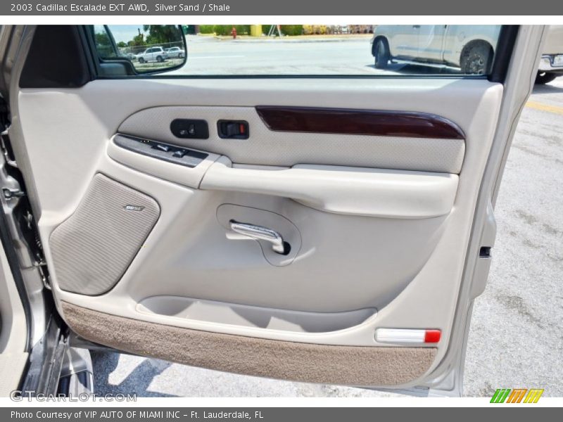 Silver Sand / Shale 2003 Cadillac Escalade EXT AWD