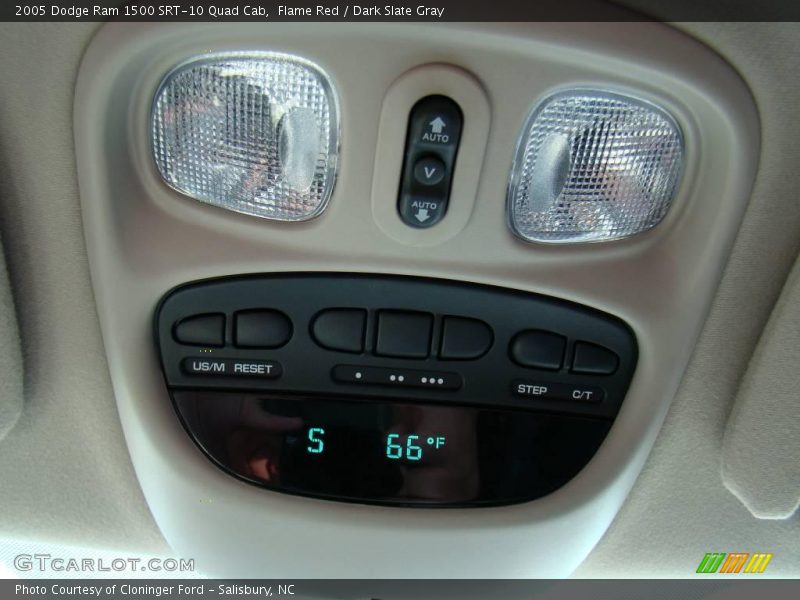 Flame Red / Dark Slate Gray 2005 Dodge Ram 1500 SRT-10 Quad Cab