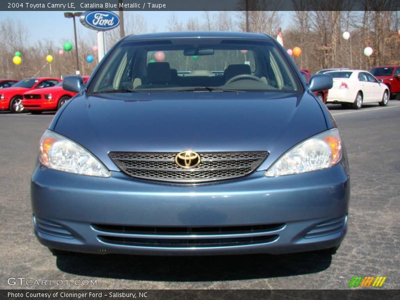 Catalina Blue Metallic / Taupe 2004 Toyota Camry LE