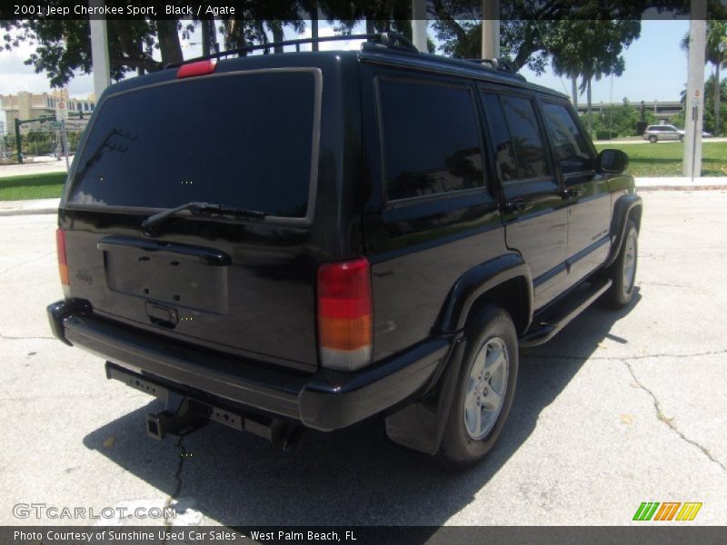 Black / Agate 2001 Jeep Cherokee Sport