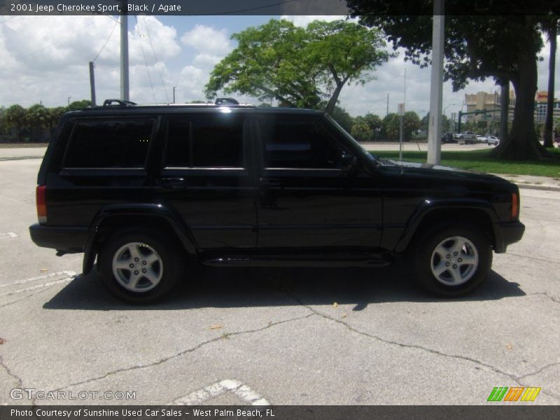 Black / Agate 2001 Jeep Cherokee Sport