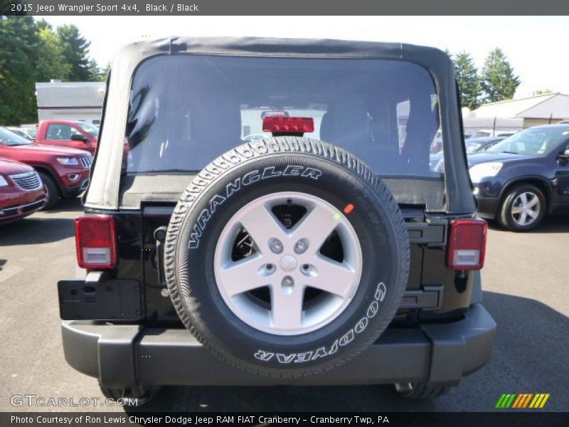 Black / Black 2015 Jeep Wrangler Sport 4x4